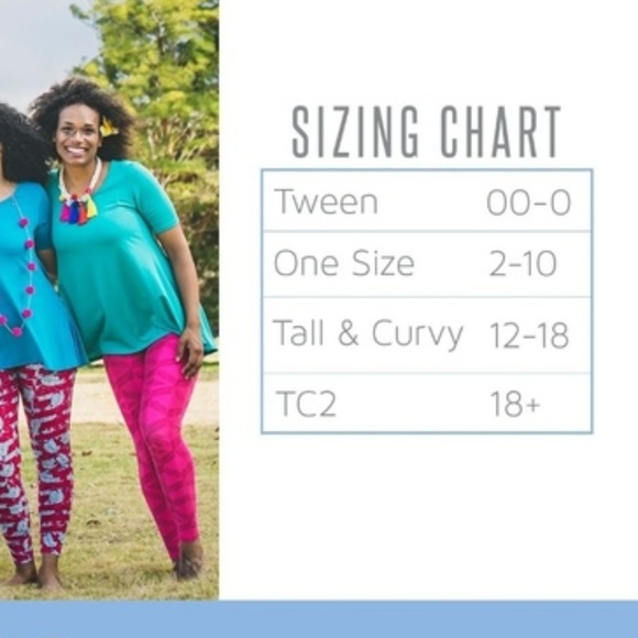 NEW-LuLaRoe Floral Leggings-OS - Picture 4 of 4